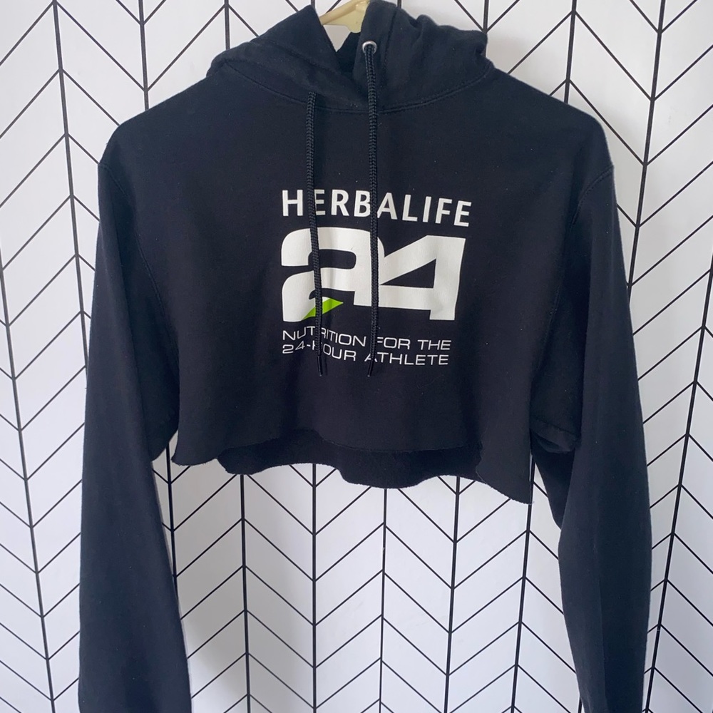 Herbalife Cropped Hoodie